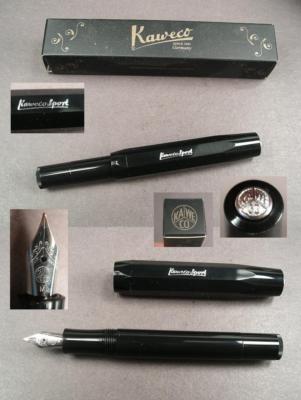 Kaweco Sport Skyline Füllfederhalter in schwarz  