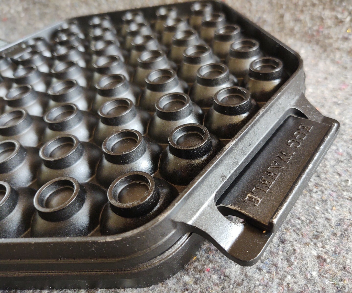 Nordic Ware egg waffle Iron Bubble Waffle pan Chinese Egg Puffle