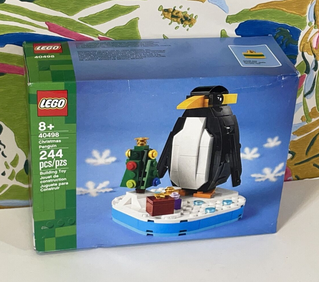 Lego 40498 Seasonal Christmas Penguin RETIRED NEW SEALED (Box Wear, Read)