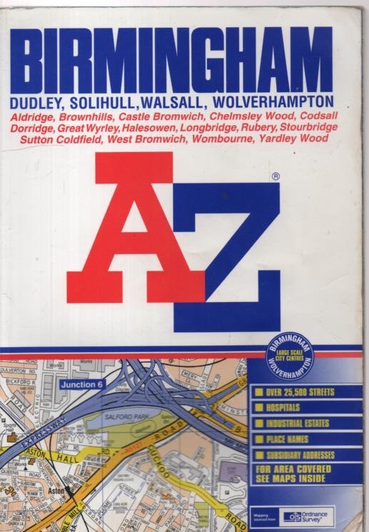 A-Z Birmingham Street Atlas by a-Z Geographers (Paperback, 2001)