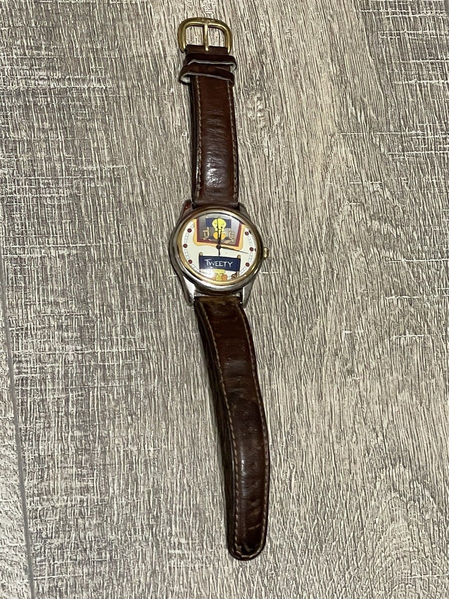 Vintage Tweety Bird Watch Warner Bros Tweety Bird Watch New  display picture 1