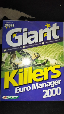 euro manager giant killers 2000 big box pc spiel