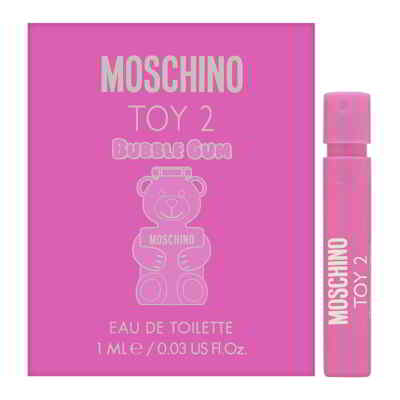 Toy 2 Bubble Gum by Moschino for Women 0.03 oz EDT Vial Spray