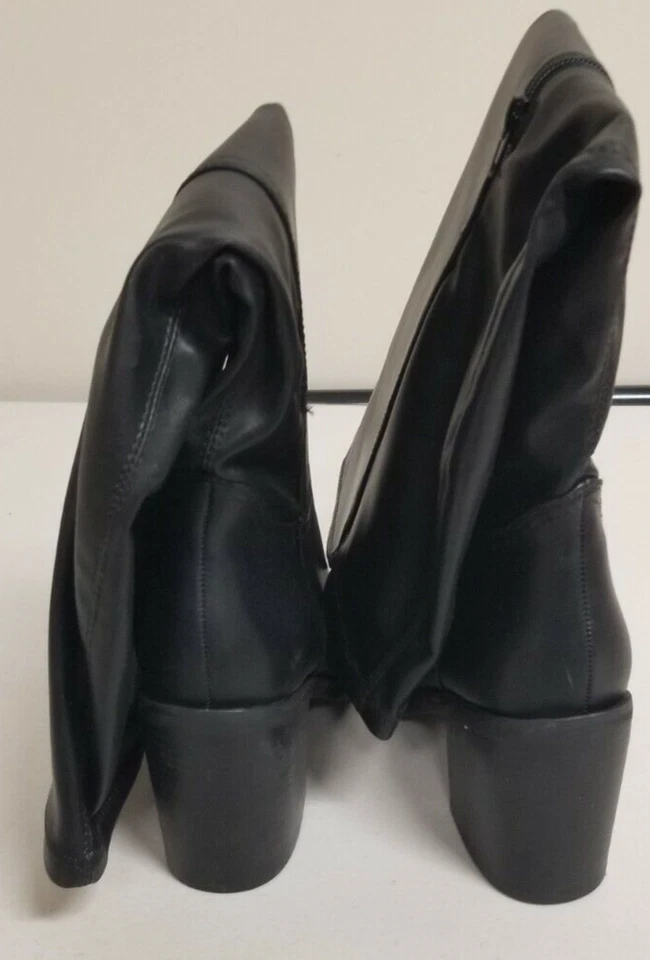 Olivia Miller Riding Boots Womens Size US 8.5 Knee High Black - Image 3 of 4