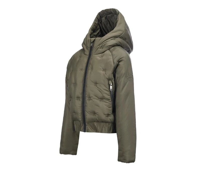 North face top mashup bomber jacket