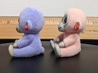 Lot of 2 TY Beanie Boos 2" Mini Boo CHERRY pink, BLUEBERRY blue Monkey  Figures — photo 4