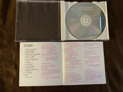 JENNIFER LOVE HEWITT LOVE SONGS MARCH 1992 MELDAC JAPAN ONLY SUPER