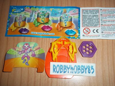 Dc304-C Astro Fighters Rosa + Paper Lunga Kinder Merendero Joy Italia 2013