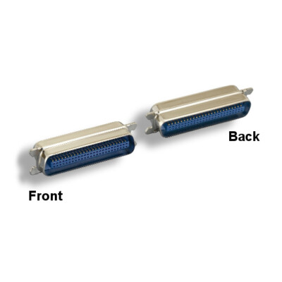 LOT10 CN50 Male to Male Mini Adapter 50Pin Low Profile Changer Centronics SCSI