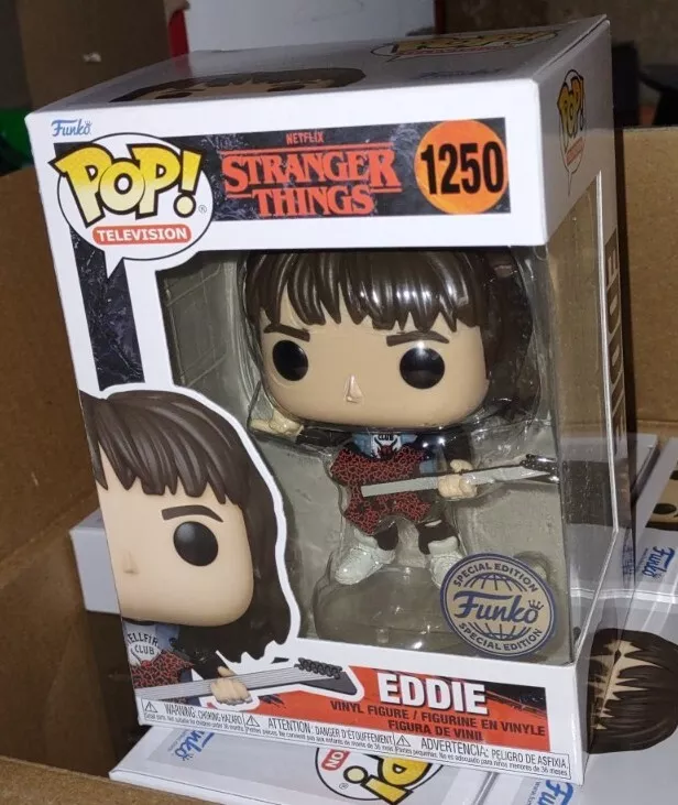 Eddie - Stranger Things - (original) - Funko pop 1250 em Promoção