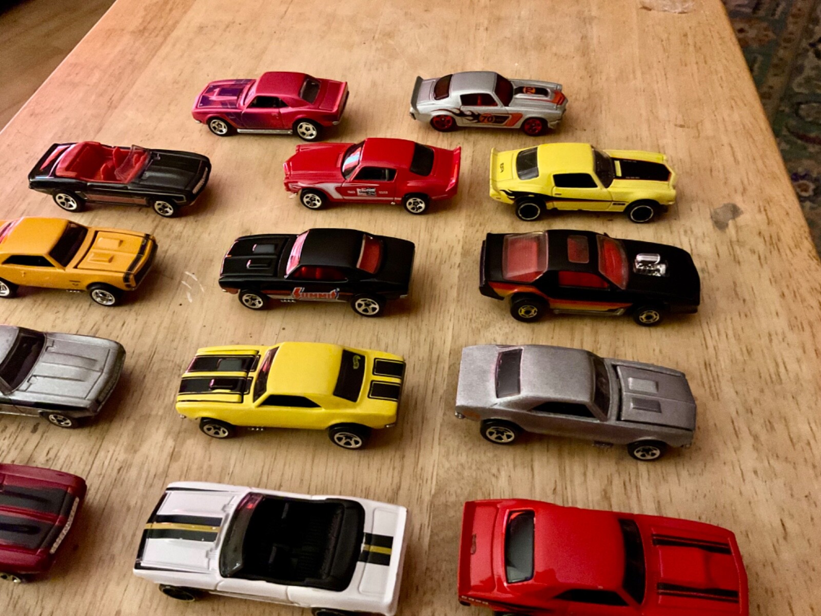 Hot Wheels Lot of 17 Chevrolet Camaro’s DieCast Cars eBay