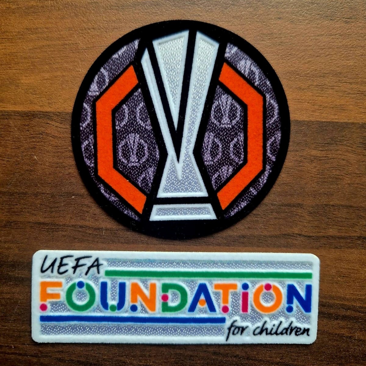 2024-2025 UEFA Europa League Football Shirt Patch Badge Set Arm Sleeve UEL
