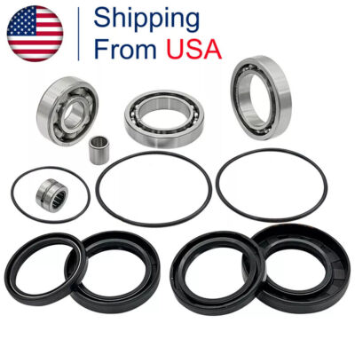 For TRX300FW 1988-2000 Rear Differential Ring Pinion Gear Bearing Seal Kit #A6-3