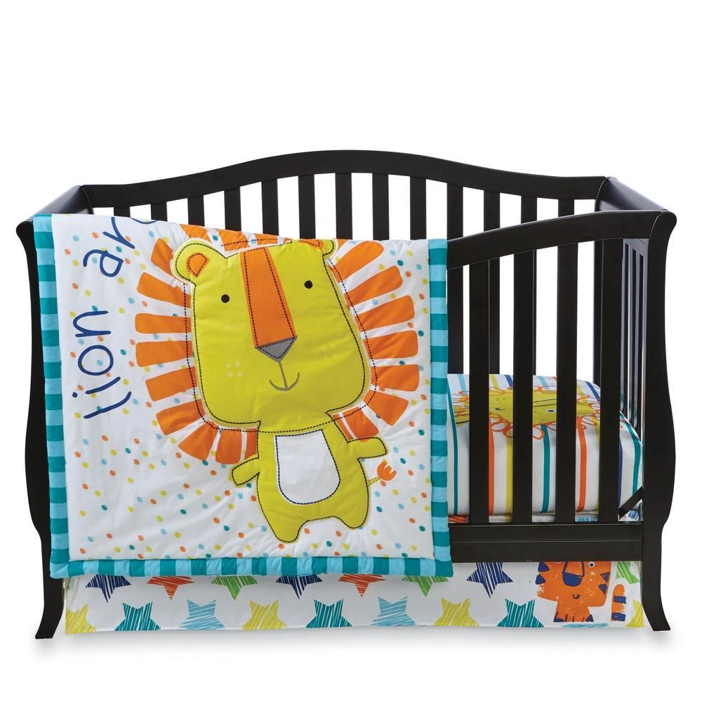 Little Wonders Animal Friends 3-Piece Baby Crib Bedding Set - Lion
Opens in a new window or tab