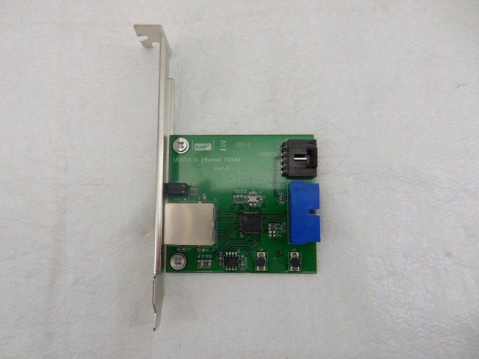 New Internal 1000M Gigabit Ethernet to USB 3.0 2.0 USB88179 with Bracket USB3 - Image 2 of 4