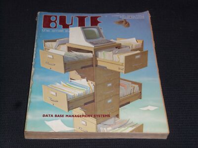 1981 NOVEMBER BYTE MAGAZINE - DATA BASE MANAGEMENT SYSTEMS COVER - L 20791