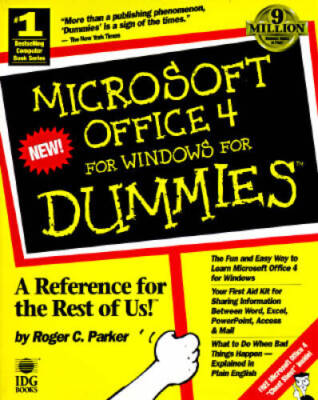 Microsoft Office 4 for Windows for Dummies - Paperback - GOOD