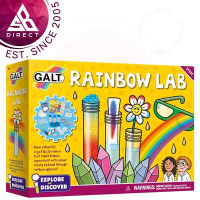 Galt Explore and Discover Rainbow Lab Experimentierset Für Kinder Spaß Lernset