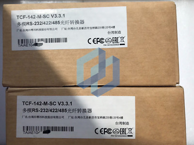 Moxa Fiber Optic Converter TCF-142-M-SC Brand New One#YC #F