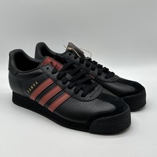 Adidas Originales Samoa Tenis Para Hombre Talla 8.5 Negro/Rojo JQ0046 Zapatos