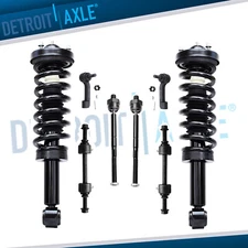 8pc 4WD Front Strut Coil Spring Sway Bar for 2009 2010 2011 2012 2013 Ford F-150