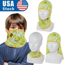 Kids Warmer Face Masks Winter Fleece Balaclava Sports Ski Windproof Face Cover