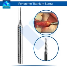 Dental Periodontal Screw Periotome Root Tooth Extraction Surgical Instrument