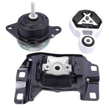 Engine Motor and Transmission Mount Kit, Compatible with 2012-2015 Explorer 