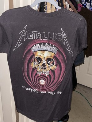 VTG 80s METALLICA SHORTEST STRAW AND JUSTICE FOR ALL PUSHEAD METAL