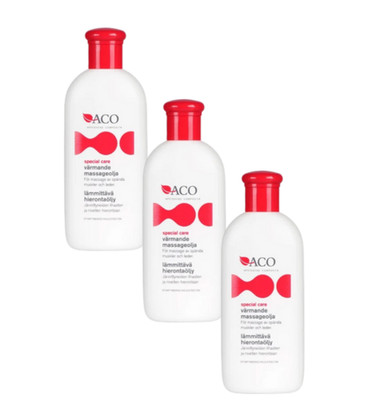 3x ACO Special Care Wärmendes Massageöl 150ml | Muskel- & Gelenkentlastung...