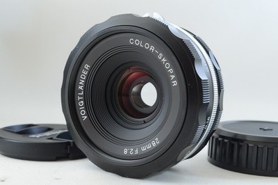 TOP Mint Voigtlander Color-Skopar 28mm f2.8 SL IIs Ais Lens Nikon F 7278#J0514F
