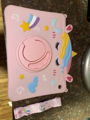Kids Shockproof Silicone Case Cover Strap For Samsung Galaxy Tab A A7 A8 S6 Lite