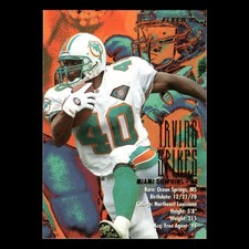 Irving Spikes #226 1995 Fleer Miami Dolphins Football Card NFL