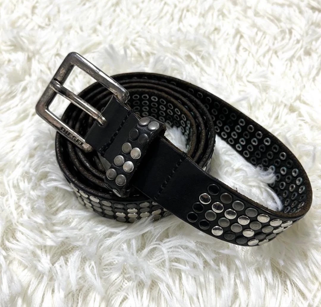 Diesel Studded Belts for Men for sale - eBay
