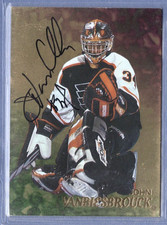 1998-99 ITG * Be A Player * GOLD * John Vanbiesbrouck * Factory Signed*Card #252
