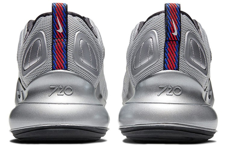 Nike Air Max 720 Mens Size 8 Space Flight Metallic Silver Shoes AO2924-019 s-l400.jpg main image 2