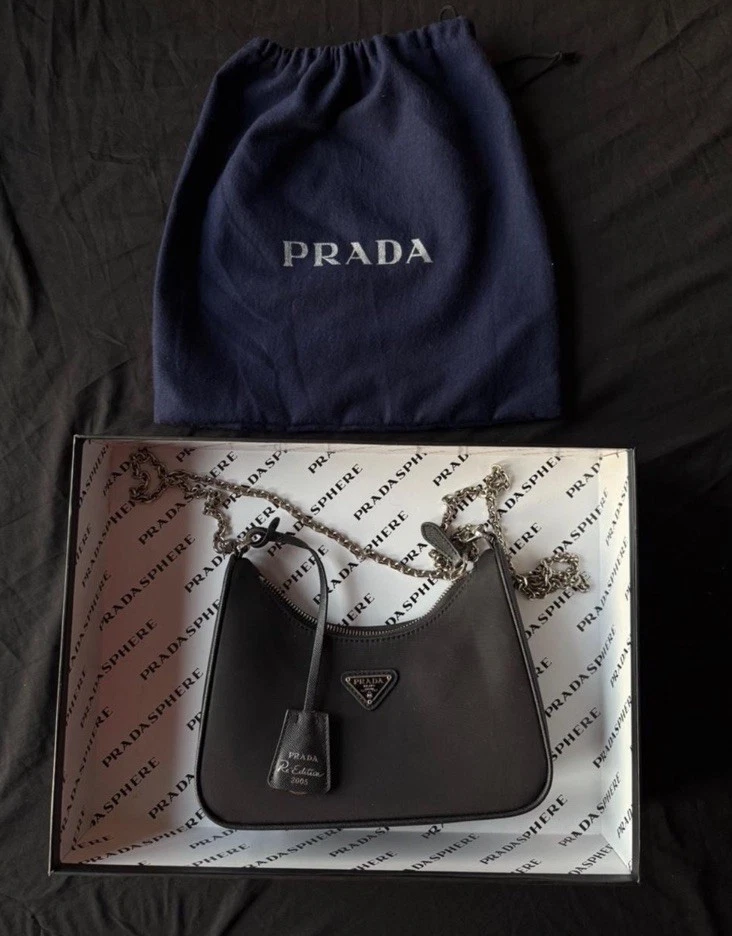 PRADA Nylon Bags for sale | eBay