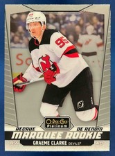 2024 OPC O-Pee-Chee Platinum Graeme Clarke #239 RC Marquee Rookie Devils