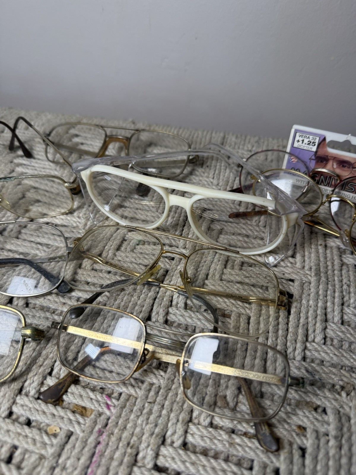 🍊Vintage MCM Lot of Eye Glass Frames w/ Lenses Variety of Brands & Styles!