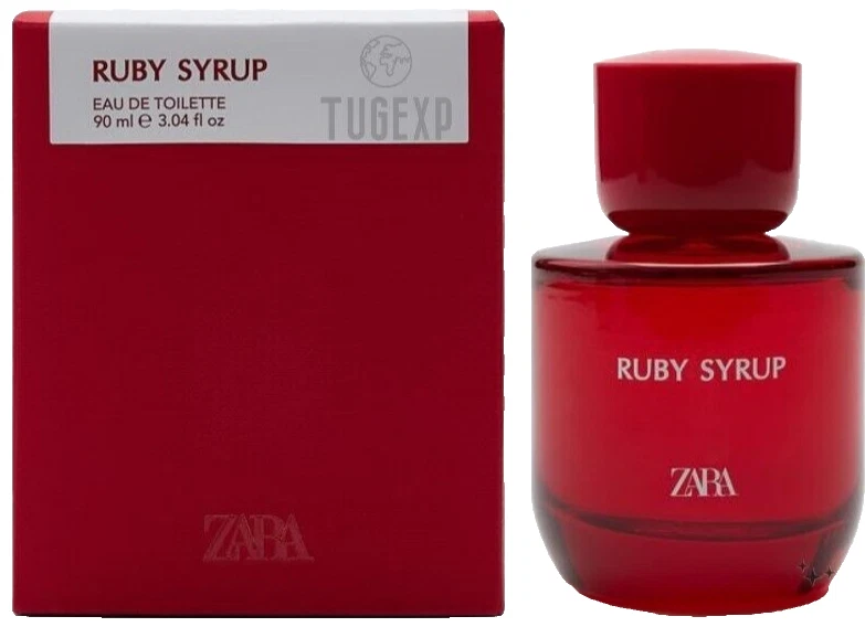 ZARA Ruby Syrup EDT Eau De Toilette Duft 90 ml 3,0 Oz. Limitierte Kollektion