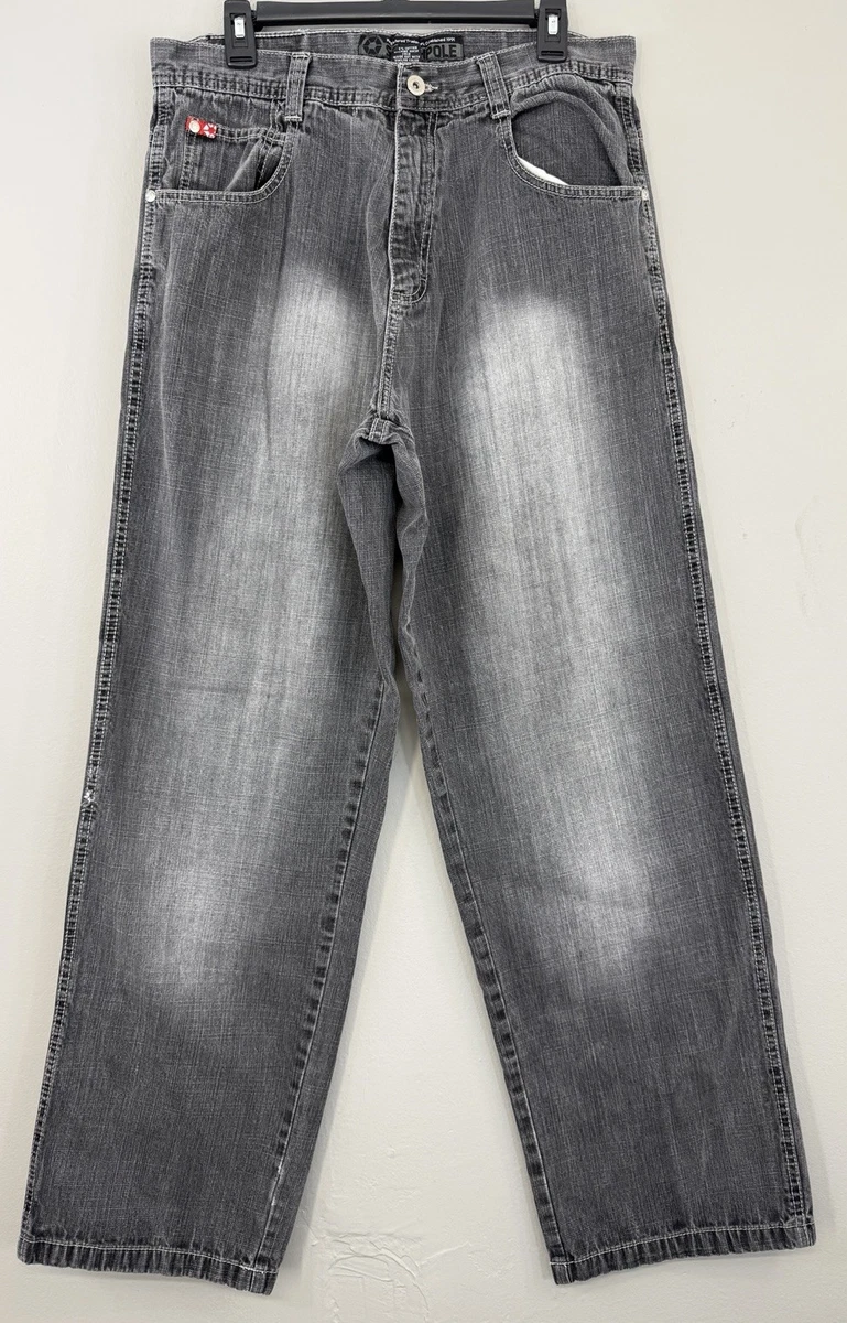 SOUTH POLE デニムパンツ サイズ50 ダークグレー Southpole Zip Jeans for Men for sale | eBay