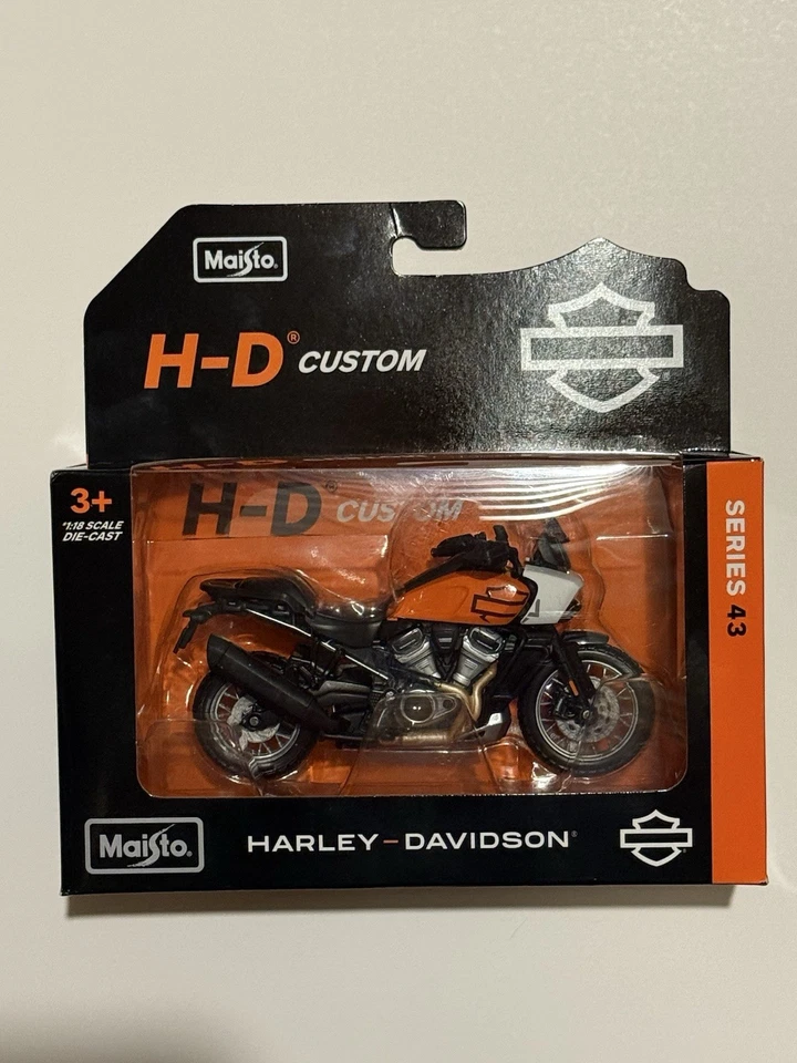 Juego de 4 Harley Davidson Die-Cast escala 1:18 Foto 3 de 4