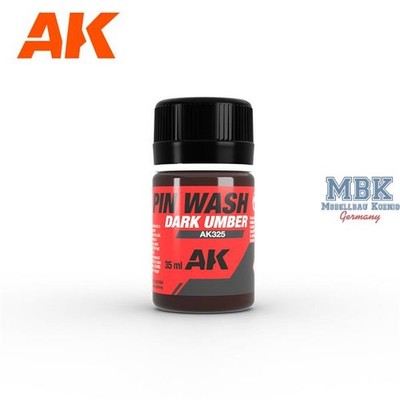 AK interactive S.L. AK-325 Dark Umber PIN Wash