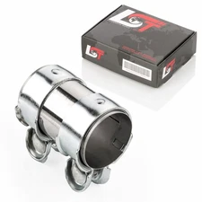 Double clamp connector pipe clamp exhaust Ø 55 x 95 mm for Seat Ateca Tarraco