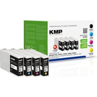 Kmp E220VX Schwarz, Cyan, Magenta, Gelb Druckerpatronen Kompatibel Zu Epson...