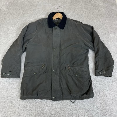 Angelo Litrico Jacket Mens M 42in Green Full Zip Pockets Country Outdoors