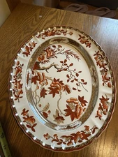 SPODE COPELAND INDIAN TREE ONE OVAL LARGE SERVING PLATTER