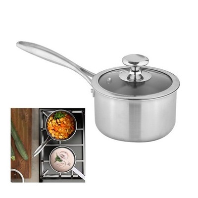 für titan Kochgeschirr Set für gesundes Kochen 18 cm Milchtopf Wok Bratpfanne