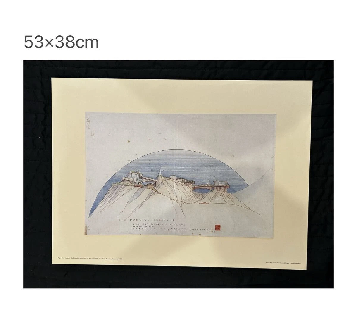 Frank Lloyd Wright Print In Art Posters for sale | eBay