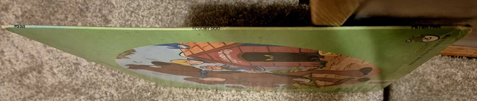 Scooby Doo picture disc vinyl LP record 3 stories 1982 Peter Pan Records PD-203 Foto 3 de 4